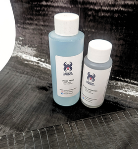 12" x 5 ft Unidirectional Carbon Fiber Resin Kit