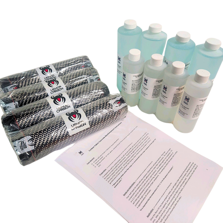 Carbon Fiber Wall Repair Kit - 8