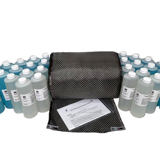 Carbon Fiber Foundation Wall Repair Kit - 12" wide x 100 ft length (19 osy/670 gsm)