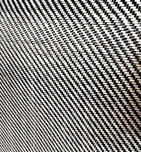 50" Twill Weave Carbon/Innegra (3k, 1880 denier, 5.9 oz)