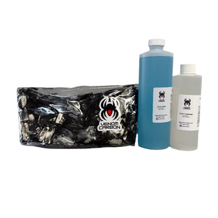 1lb - Chopped Carbon Resin Kit