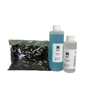 1/2lb - 1/4" Chopped Carbon Resin Kit