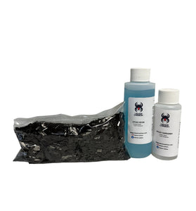 1/4lb - 1/4" Chopped Carbon Resin Kit